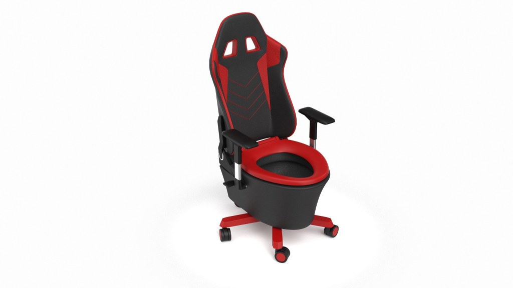 Picture of: D Gaming Chair Toilet model – TurboSquid